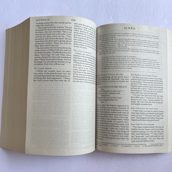 New International Version NIV Holy Bible Larger Print Paperback Book Zondervan - Picture 7 of 10